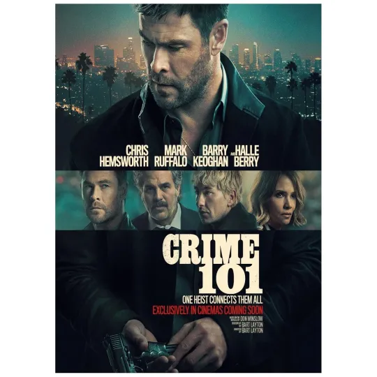 Discover Crime 101 Movie Poster Coming Soon 2026