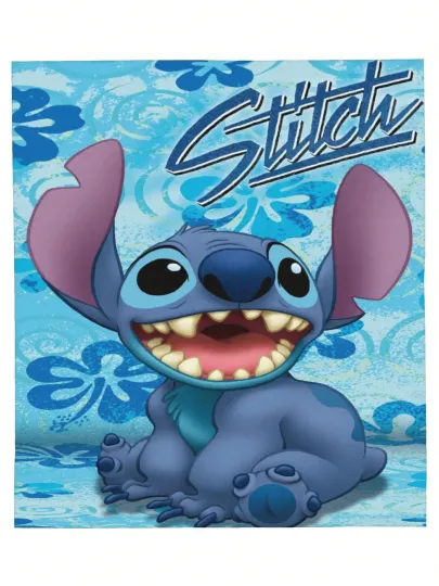Discover Disney  Super Stitch By Fleece Blanket #16