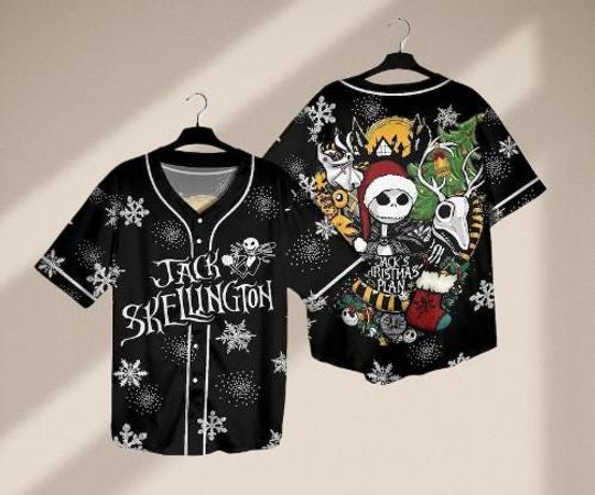 Discover Pumpkin King Baseball Jersey Nightmare Before Christmas Shirt