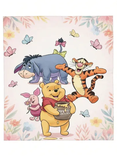Discover DisneyWinnie The Pooh Warm Loved By Fleece Blanket #4