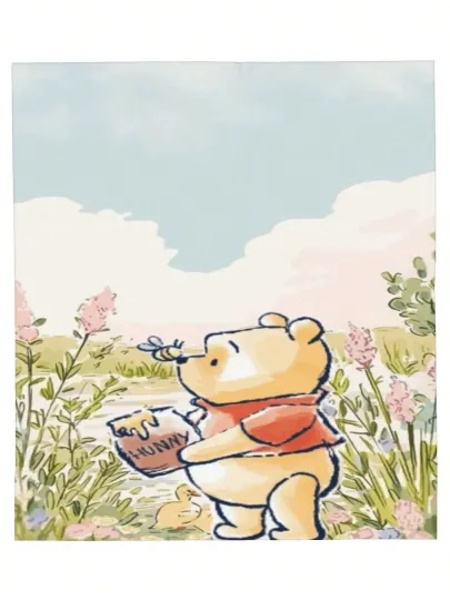 Discover DisneyWinnie The Pooh Flannel Loved By Fleece Blanket #7