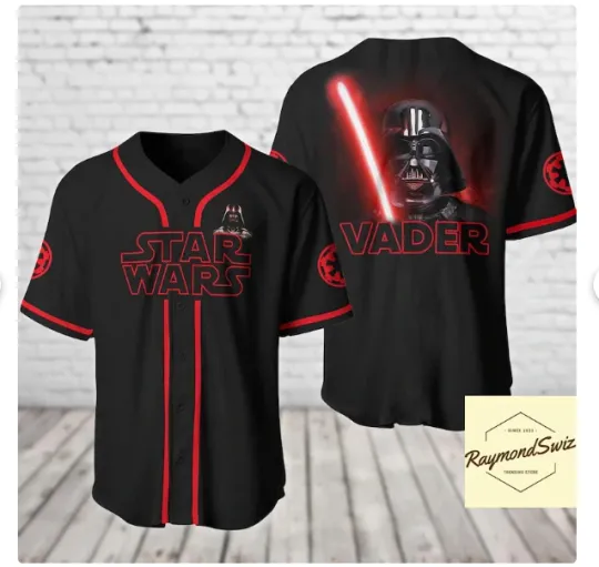 Discover Star Wars Darth Vader 3D Baseball Jersey Shirt HALLOWEEN GIFT CHRISTMAS GIFT