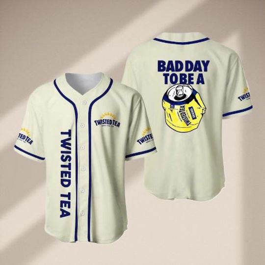 Twisted Tea Baseball Jersey – Limited Edition Hard Iced Tea Inspired Funny Sport Apparel