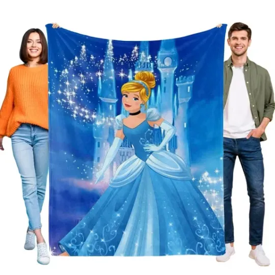 Discover Cinde Princess-Anti-Pilling Blanket Ultra Soft Cozy Fleece Blanket
