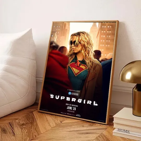 Sasha Calle Supergirl Movie Poster Comics Superhero Print Wall Art Decor NoFrame