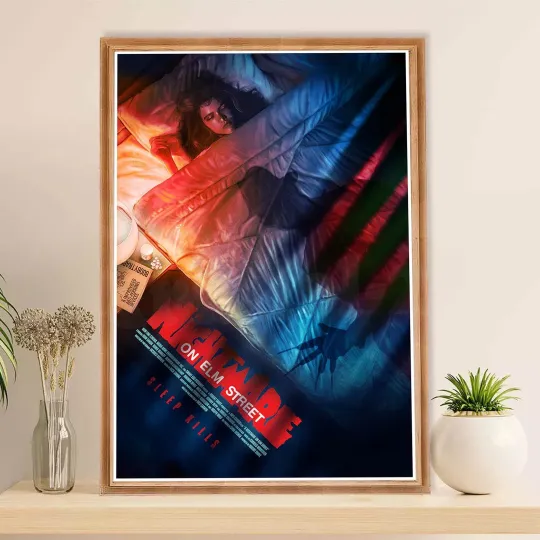 A Nightmare on Elm Street "Sleep Kills" Poster Movie Lovers Wall Art Home Decor