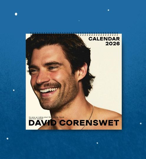 Discover David Corenswet 2026 Wall Calendar