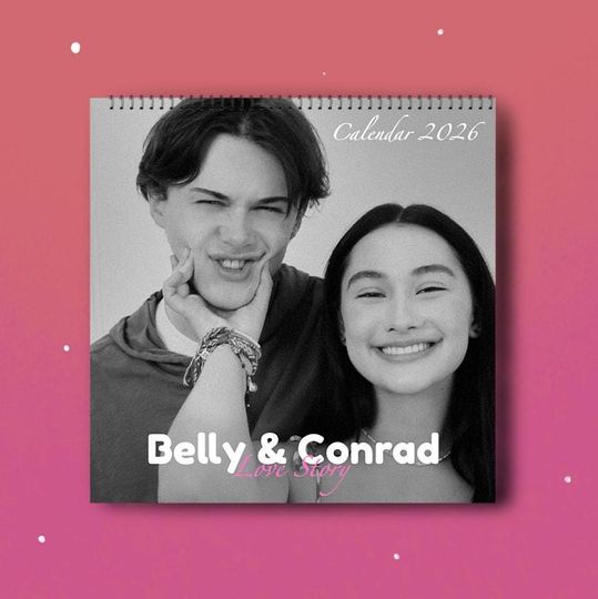 Belly and Conrad Fisher 2026 Wall Calendar
