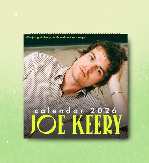 Discover Joe Keery 2026 Wall Calendar