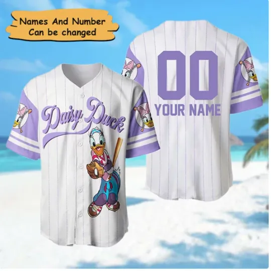 Discover Custom Name & Number Duck 3D Baseball Jersey Shirt HALLOWEEN GIFT BEST PRICE