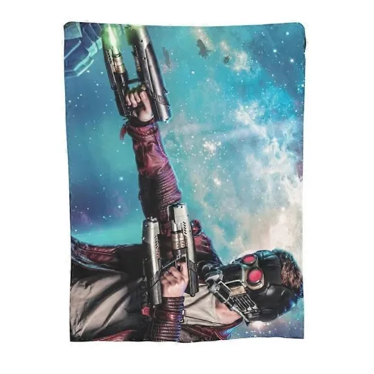 Discover Disney Star-Lord Superhero Marvel Home Decor Baby Girl Boy Fleece Blanket