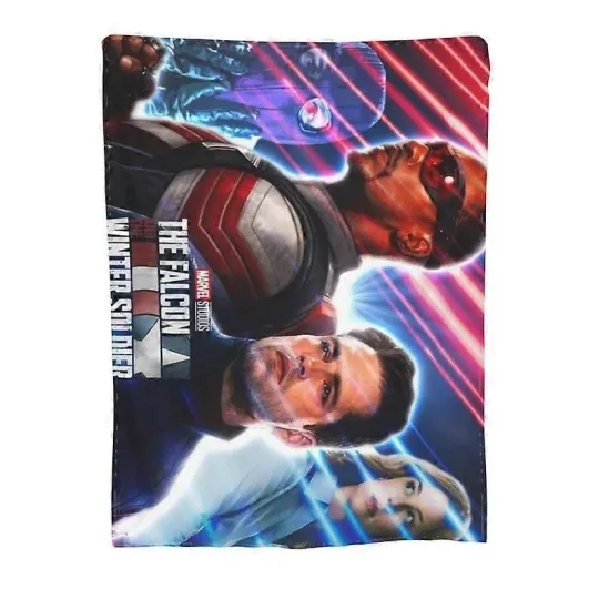 Discover Winter Soldier Disney Superhero Marvel Home Decor Baby Girl Boy Fleece Blanket