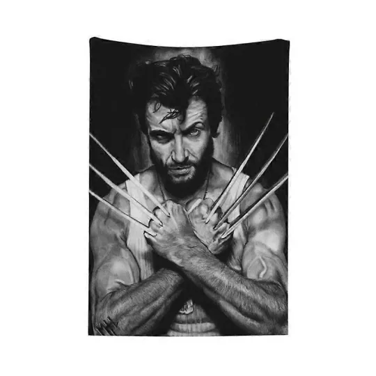 Discover Disney Logan Superhero Marvel Home Decor Baby Girl Boy Fleece Blanket