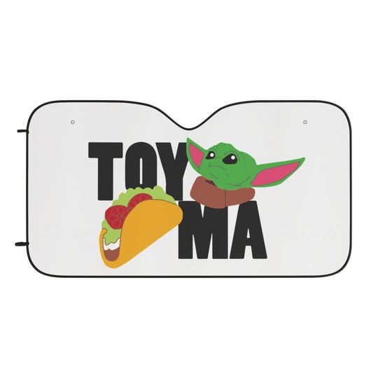 Discover ToyYoda TacoMa Car Sun Shade Auto Windshield Cover