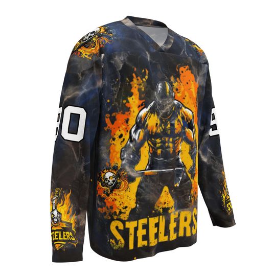 Discover Pittsburgh Steeler TJ Watt Concept  hockey fan jersey # can be customized