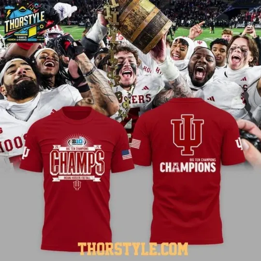 Discover HOT!!2025 Indiana Inspired We Are Champions Celebrating Fan T-Shirt