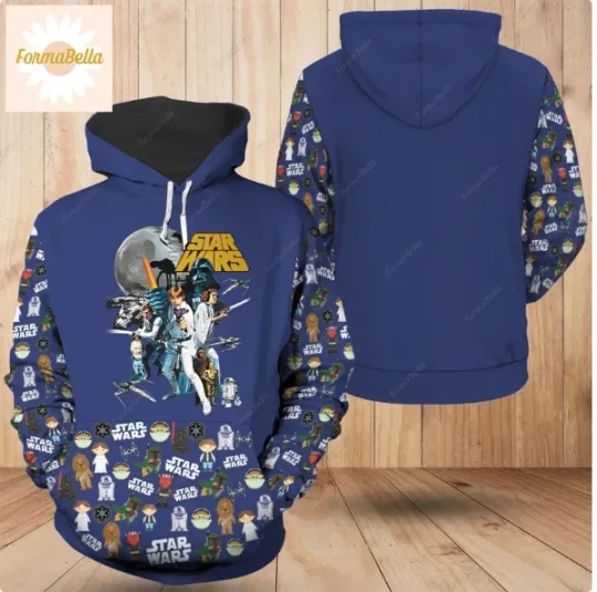 Halloween Star Wars 3D Hoodie