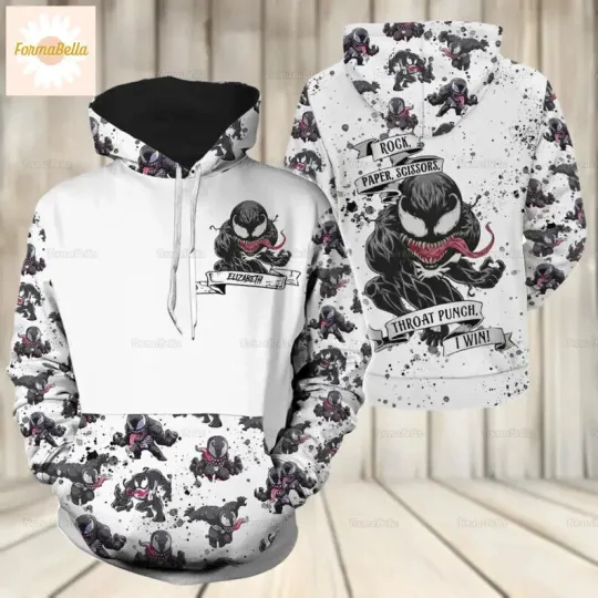 Discover Custom Halloween Venom 3D Hoodie
