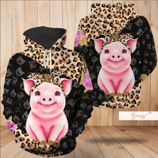 Discover Pig Lover 3D Hoodie for Men and Women