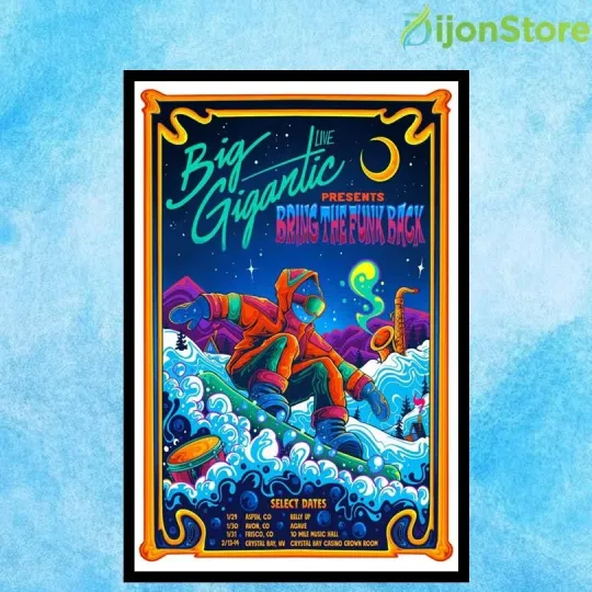 Big Gigantic Presents Bring The Punk Back Dates 2026 Tour Edition Poster