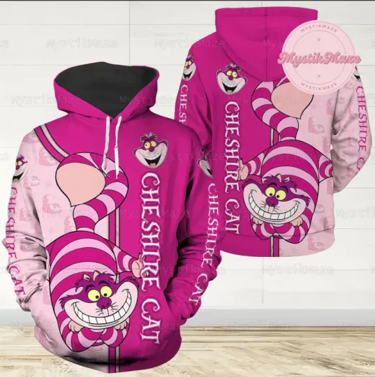 Discover Cheshire Cat 3D Hoodie for Men and Women