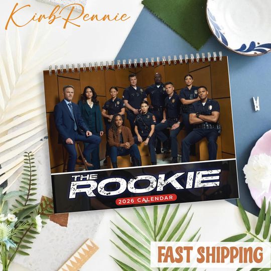 Discover Rookie Wall Calendar, Movie 11x8.5" Calendar, Friends And Office Home Decor