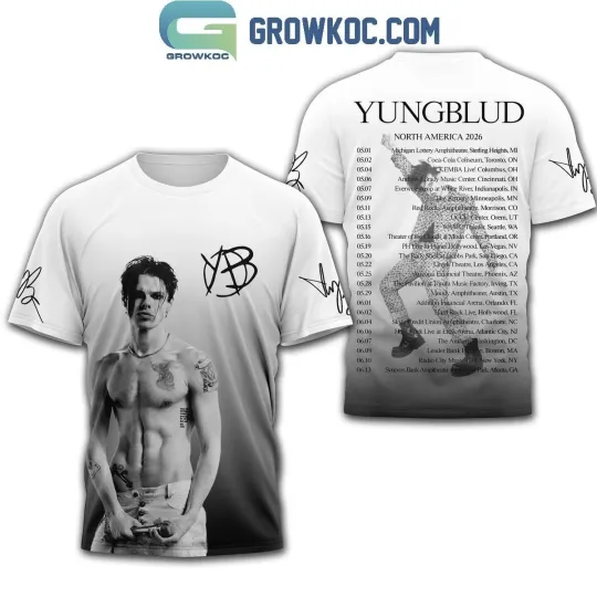 Yungblud North America 2026 Tour T-Shirt Gift for Fan
