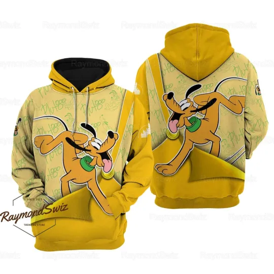 Discover Halloween Pluto Dog 3D Hoodie for Men and Women