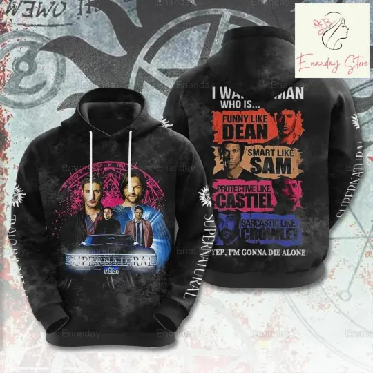 Discover Sam And Dean 3D Hoodie for Men and Women