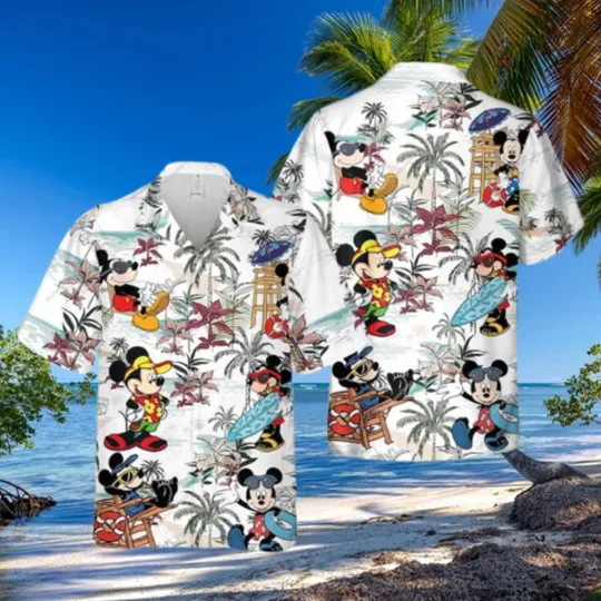 Discover Disney Mickey Mouse Hawaiian Shirt