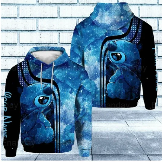 Discover Stitch Leggings 3D HOODIE The Mother Day Gift US Size Christmas Gift Halloween