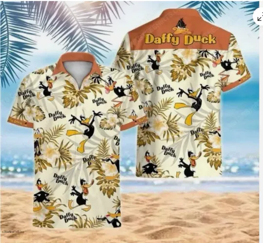 Daffy Duck Hawaiian Shirt for Men and Women