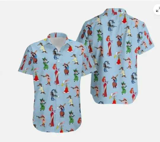 Discover Jessica Rabbit Hawaiian Shirt for Men and Women