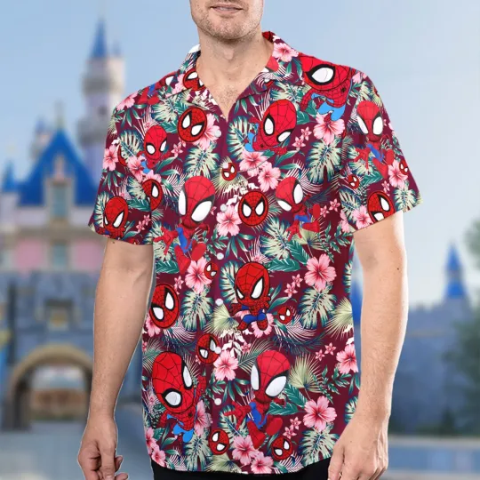 Discover Spiderman Superhero Hawaiian Shirt for Men and Women
