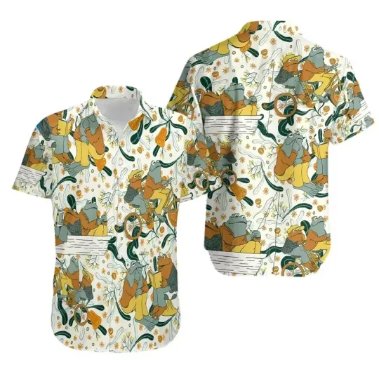 Frog and Toad Hawaiian Shirt for Men and Women