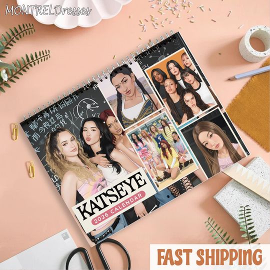 Discover KATSEYE 2026 CALENDAR KPOP Wall, Monthly Planner, Yearly Organizer, Decorat