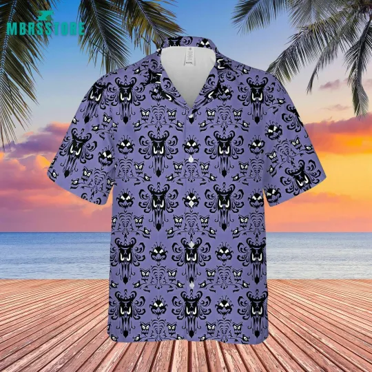 Haunted Mansion Hawaiian Shirt for Men and Women