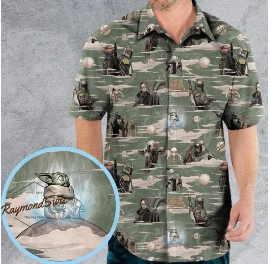 Boba Fett Hawaiian Shirt for Men and Women