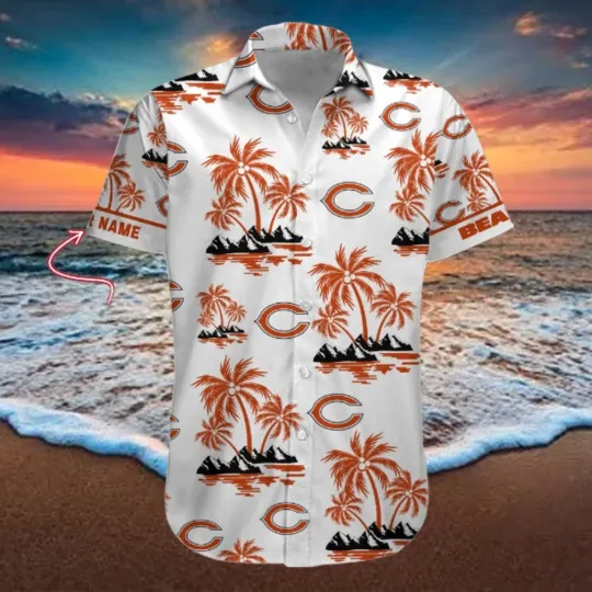 Discover Chicago Football Team Bearss Hawaiian Shirt Button Down