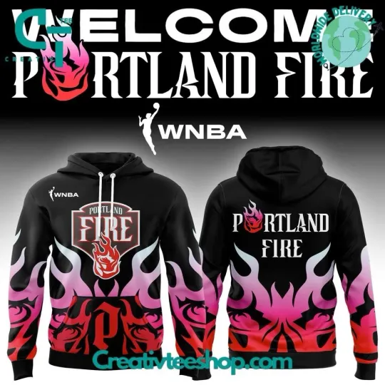 Discover Portland Fire WNBA Debut Outfit 3D Hoodie
