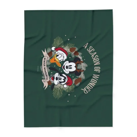 Discover Fleece Blanket Funny Mickey Mouse, Donald Duck Happy 13