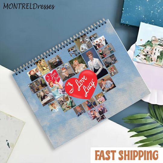 I Love Lucy 2026 Wall Calendar, Classic Design Calendar, Vintage TV Show Gift, Fan Gift