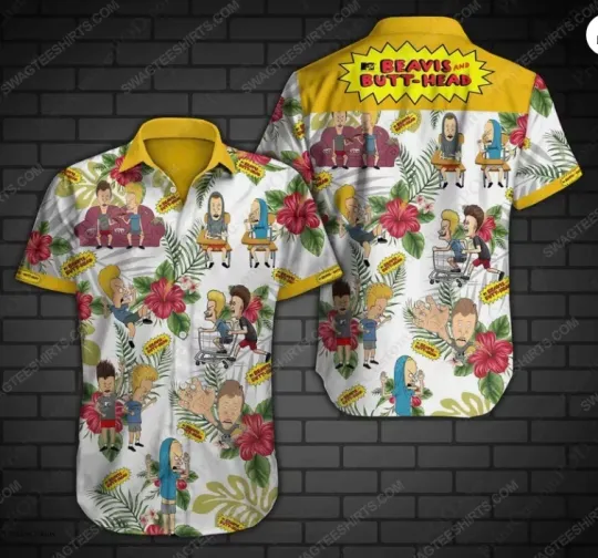 Discover Beavis And Butt-Head 3D HAWAII SHIRT HALLOWEEN GIFT CHRISTMAS GIFT BEST PRICE