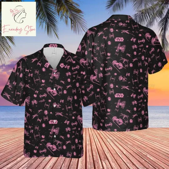 Star Wars Spaceship Hawaiian Shirt for Men and Women