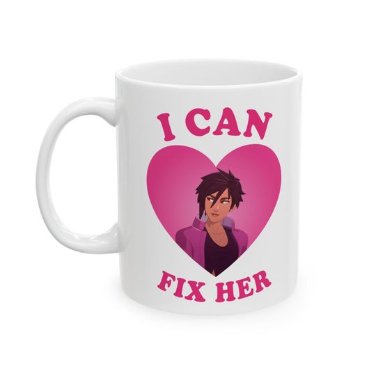 Discover Invisigal I can fix her mug, Invisigal mug, Invisigal Dispatch Game mug