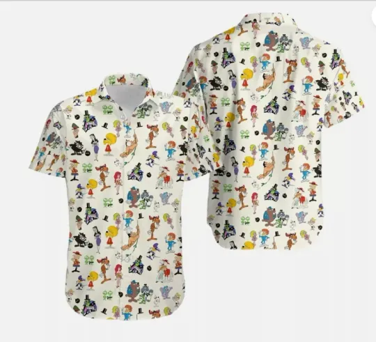 Discover Rocky and Bullwinkle Hawaiian Shirt for Men and Women