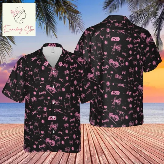 Star Wars Spaceship Hawaiian Shirt for Men and Women