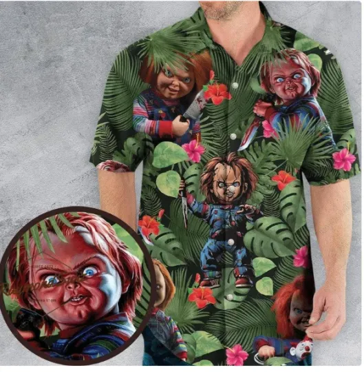 Discover Horror Movie Hawaiian Shirt for Men and Women