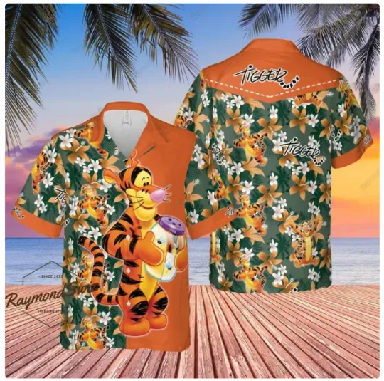 Discover Halloween Tigger Hawaiian Shirt for Men and Women