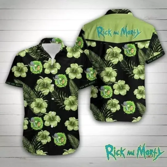 Rick And Rickandmorty Hawaiian Shirt for Men and Women